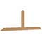 Ekena Millwork Portland Timber Gable Bracket, Western Red Cedar, 108"W x 36"H x 3 1/2"D x 5 1/2"F, 8/12 Pitch GBW108X36X0406POR00SWR - alternate 5